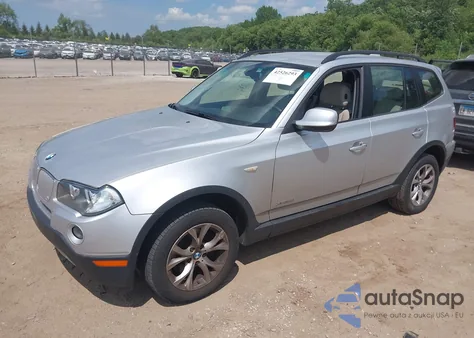 2010 BMW X3 xDrive30I z USA, uszkodzony, nr VIN WBXPC9C40AWJ38390